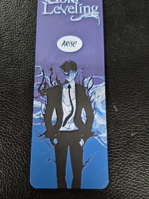 Solo Leveling Bookmark made with 3D printer new