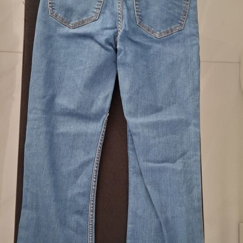 Mayoral girls' blue jeans 12 years like new with studs