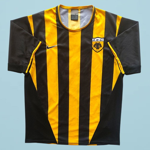 AEK Athens Nike 2003-2004 Okkas 9 Home Shirt Medium like new