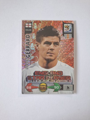 Panini Adrenalyn XL FIFA World Cup 2010 Steven Gerrard England Star Player