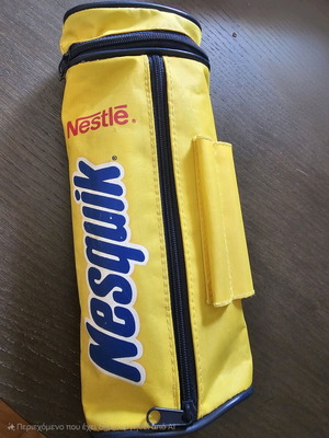 Nesquik promotional case vintage used from the 90s