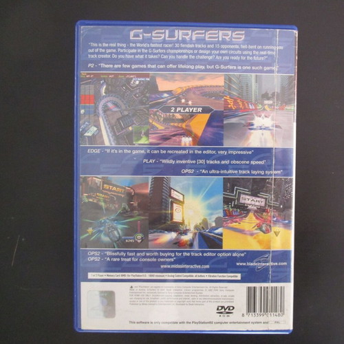 G- Surfers PlayStation 2 used action game