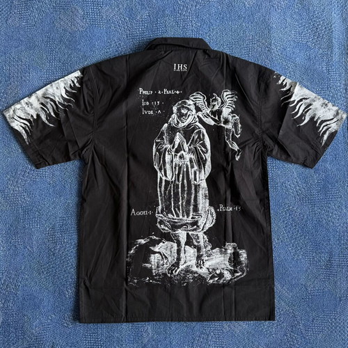 IHS Respect Your Demon shirt and shorts set new, black, size S