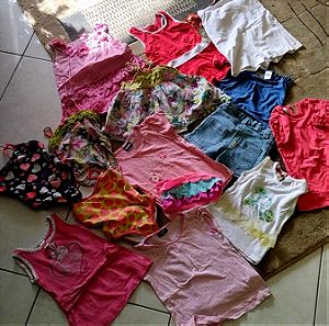 15 ΤΜΧ κοριτσίστικα ρούχα βρεφικά 1,5 ετών 3-6 μηνων,2 ετών mayoral,raxevsky,Orchestra,matoufrance