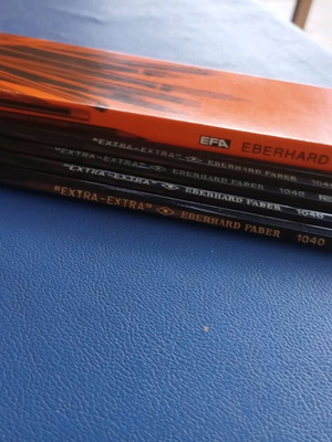EFA Extra Extra Graphite 1040/1 vintage pencils new, pack of 12