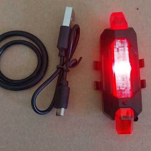 Bicycle Rear Lights USB Rechargeable with 3 Brightness Levels