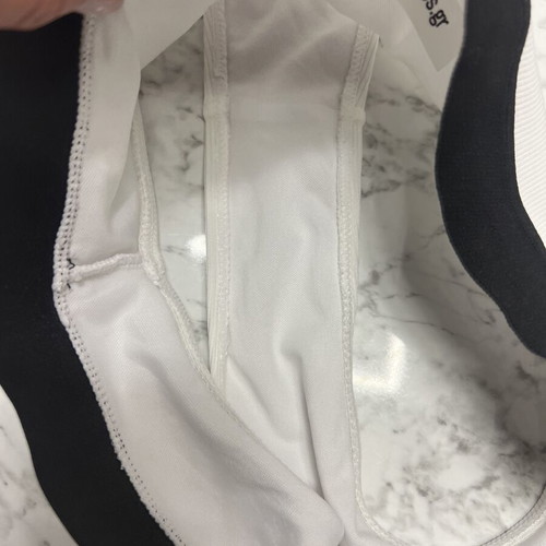 Swimsuit set like new, black and white, size M/L