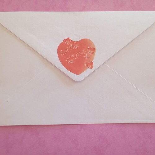 Love vintage envelope and letter sheet like new