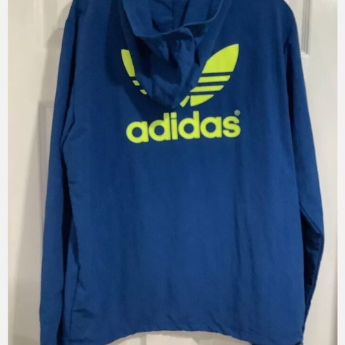 Adidas 25 Originals Blue Label Windbreaker like new, size medium