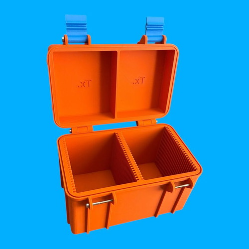 Charizard Pokémon card deckbox with top loaders, 3D printed