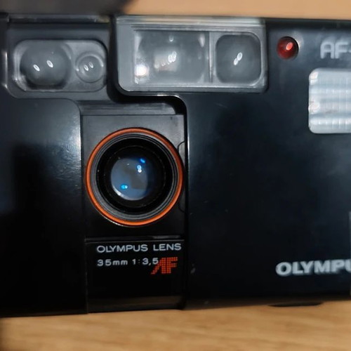 Olympus AF-10 35mm compact analog camera used
