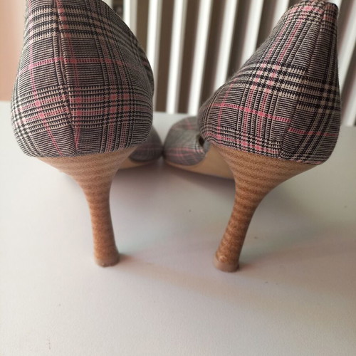 Stiletto grey and pink heels size 38 like new