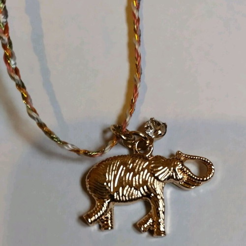 Elephant pendant long like new