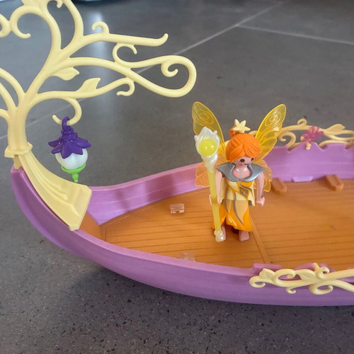 Playmobil fairy gondola used, collectible
