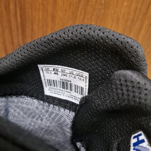 Haix GSG9-X tactical military boots size 38