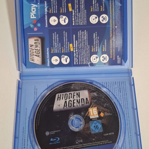 Hidden Agenda PS4 game used