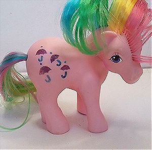 ΜΙΚΡΟ ΜΟΥ ΠΟΝΥ My Little Pony G1 Rainbow Ponies PARASOL Vintage 1983 Hasbro