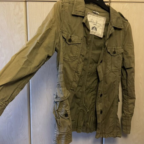 Khaki jacket Sakis Rouvas collection used