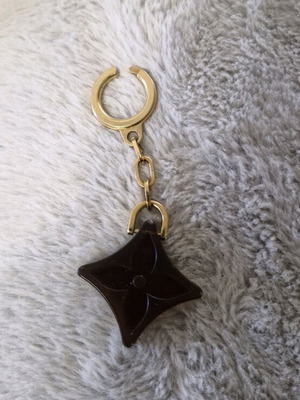 Louis Vuitton Monogram Flower Charm Vintage keychain
