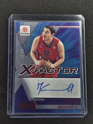 Nenad Krstic X-Factor Auto 49 Euroleague Contenders 2025-2026 κάρτα σαν καινούργιο