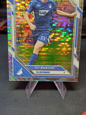 Topps Chrome Bundesliga 2025/26 Max Moerstedt Pulsar Refractor card like new