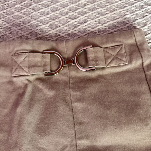 Pink Woman mini skorts, beige, size M