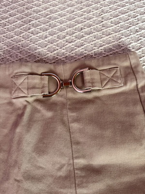 Pink Woman mini skorts, beige, size M
