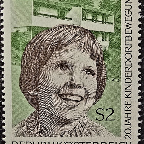 Austria 1969 stamp, mint condition