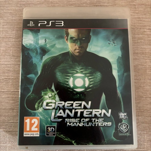 Green Lantern Rise of the Manhunters PlayStation 3 PAL used complete