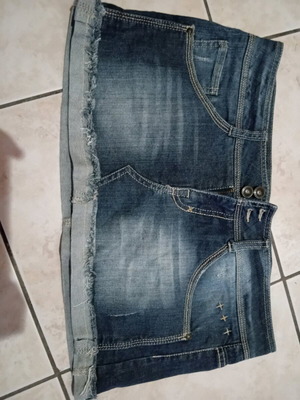 Bershka denim skirt like new, size M 38 10