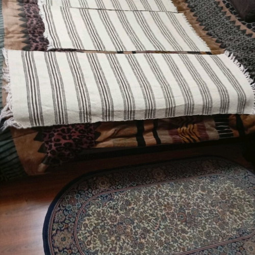 Vintage wool rugs like new, handmade folk art