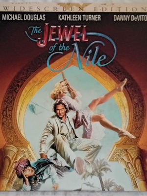 The Jewel of the Nile LaserDisc used, action