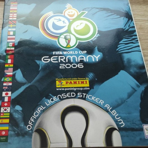 Panini FIFA World Cup 2006 album like new, almost empty