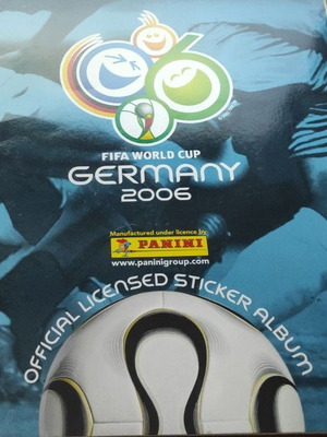 Panini FIFA World Cup 2006 album like new, almost empty