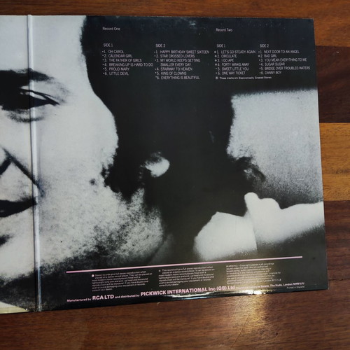 The Neil Sedaka Collection double vinyl record used, Rock