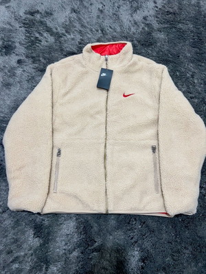 Nike Jacket Fleece new, size Large, beige