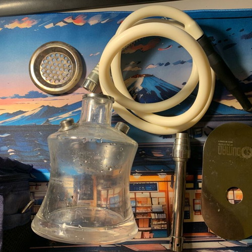 Oduman N2 hookah like new with carrying bag