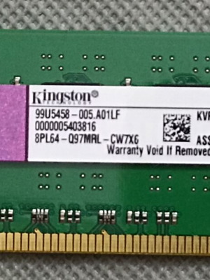 Kingston ValueRAM KVR1333D3N9/4G μνήμη RAM DDR3 DIMM 4GB