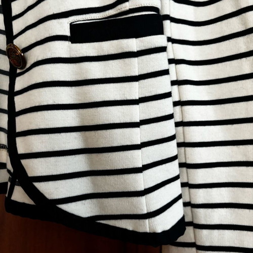 Jacket new, white and blue, size S 36 8