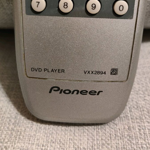 Pioneer VXX2894 DVD Player remote control used, authentic