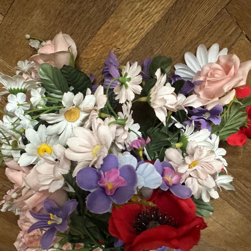 Bouquet with decorative flowers used