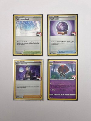 Pokémon TCG Play! Prize Pack Series 3 like new, pack of 4 cards