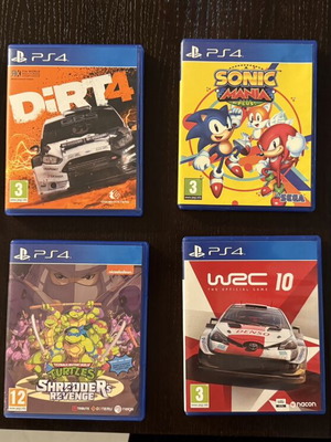 Sony PlayStation 4 games, various titles, like new