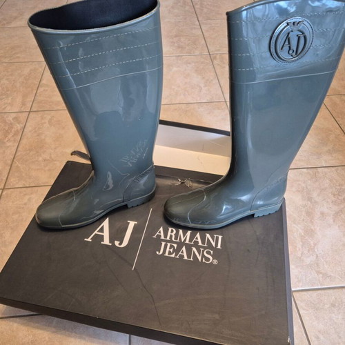 Armani Jeans rain boots new, size 37