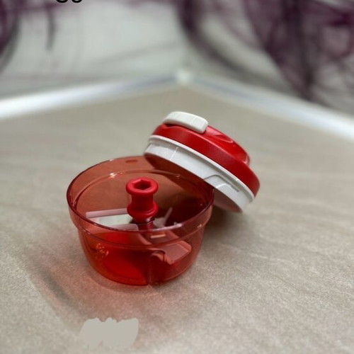 Tupperware Mini Chopper new, red