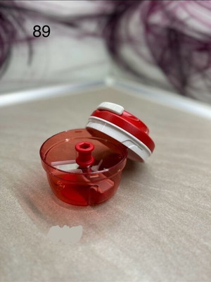 Tupperware Mini Chopper new, red