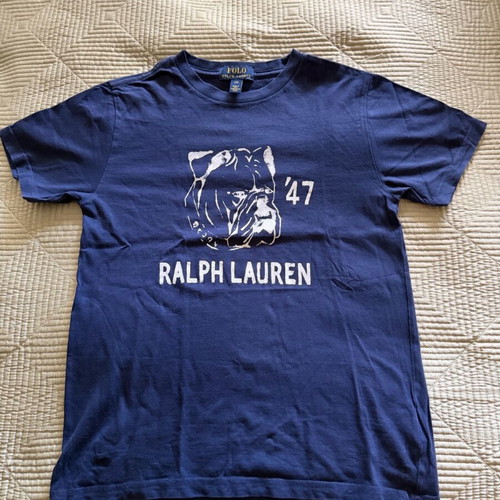 Kids Polo Ralph Lauren T Shirt Size S Like New, Dark Blue