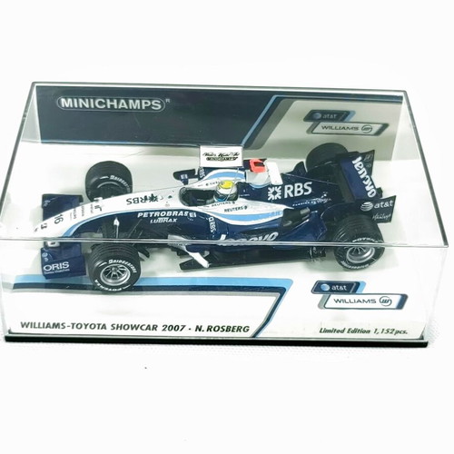 Williams Toyota Show Car 2007 N. Rosberg 1:43 Minichamps New