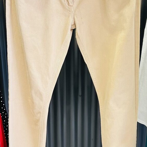 Elisabetta Franchi jeans like new, beige with gold details