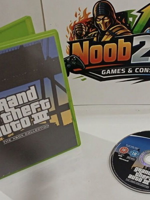 Grand Theft Auto 3 Xbox Classic game used